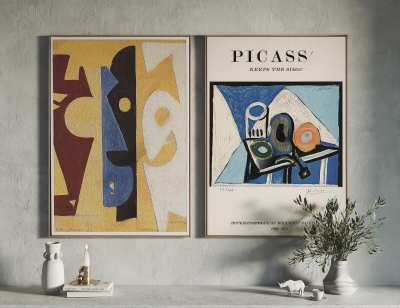 北欧装饰画3D模型下载